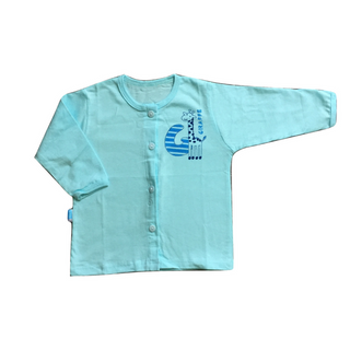 Áo sơ sinh màu tay dài Baby Leo size 3 từ 7-9kg
