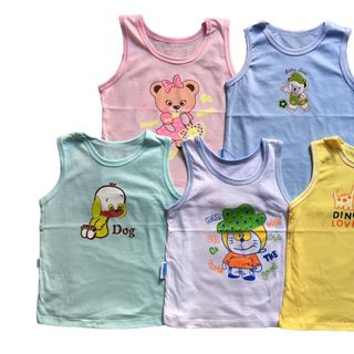 Áo ba lỗ mùa hè Baby Leo