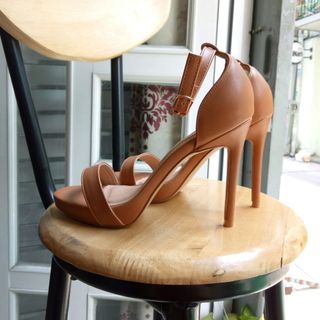 sandal gót 11p độn mũi