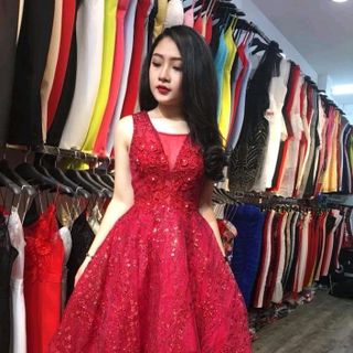 ĐẦM XÒE KIM SA ĐÍNH HOA 3D