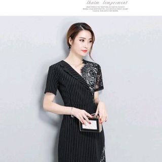 ĐẦM BODY SỌC PHỐI REN