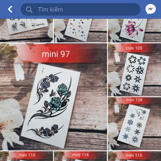 sỉ lẻ các mẫu xăm hót hit