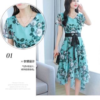 ĐẦM MULET HOA KÈM NỊT