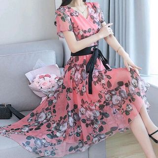 ĐẦM MULET HOA KÈM NỊT