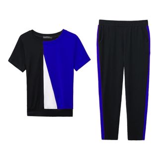 Set Bộ Dài Trắng Phối Màu