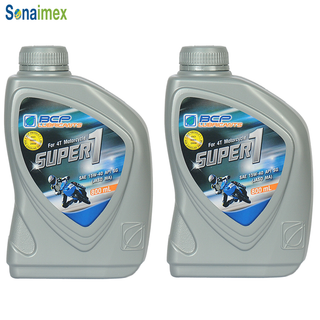 Thùng 12 Chai Dầu Nhớt Xe Số 15w40 BCP 08L Thái Lan