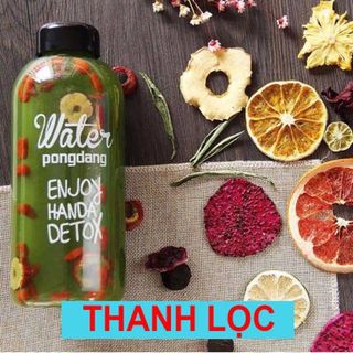 trà thải độc giảm cân detrox