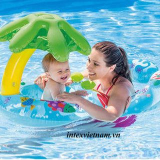 Phao bơi đôi mẹ con Intex