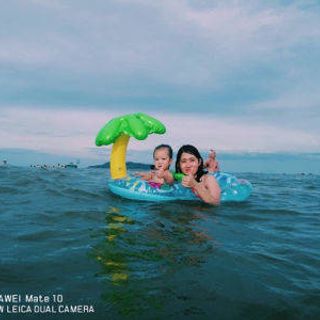 Phao bơi đôi mẹ con Intex