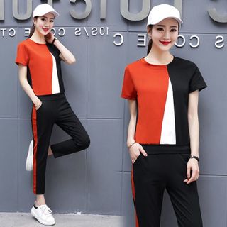 Set Bộ Dài Cam Ngói Phối Màu