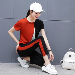 Set Bộ Dài Cam Ngói Phối Màu