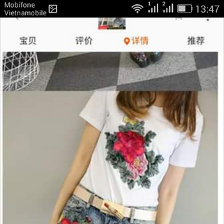 Set thêu hoa 3D hàng Quảng Châu