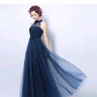 MAXI CỔ YẾM KẾT CƯỜM