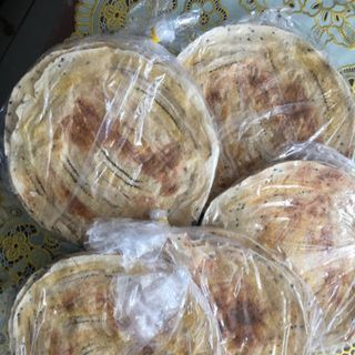 bánh tráng chuối nướng Miền Tây nhà làm