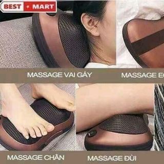 gối massage 6 bi