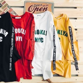 ÁO UNISEX XẺ TAY PHỐI DÂY