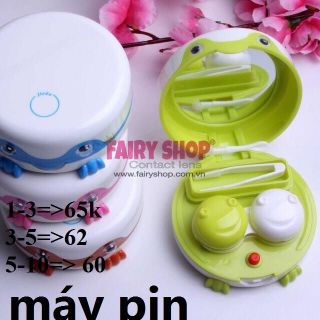 Máy rửa lens chạy pin