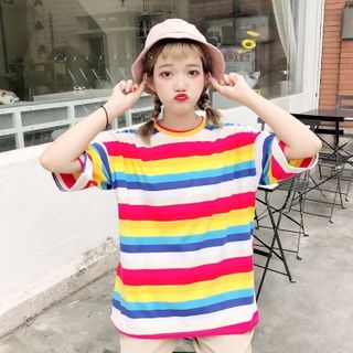 ÁO THUN 7 SẮC CẦU VÒNG