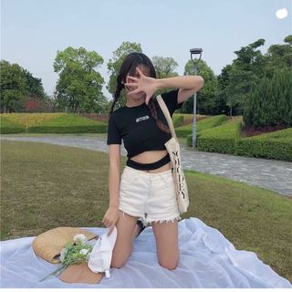 áo crt chéo bụng