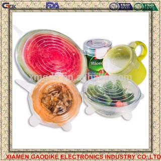 bộ 6 séc nắp đậy silicon