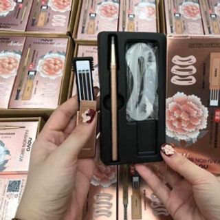 BỘ CHÌ KẺ MÀY VÀ KHUÔN NOVO