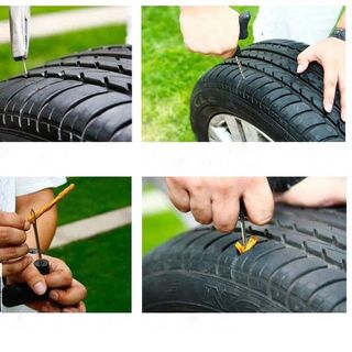 Bộ Dụng Cụ Vá Xe Không Ruột Tiện Dụng