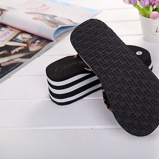 Dép nữ đế đúc quai vải