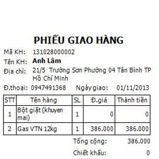 Phần mềm M-Gas 5980k - Giải pháp chuyên dụng cho việc quản lý kinh doanh Gas Nước Tinh Khiết Gạo