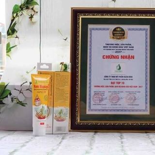 Kem tan mỡ gừng ớt Ngân Bình