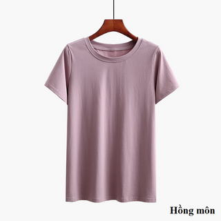 Áo thun trơn cổ tròn big size