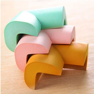 Combo 8 Miếng Bọt Biển Bọc Cạnh Bàn kem xám nâu