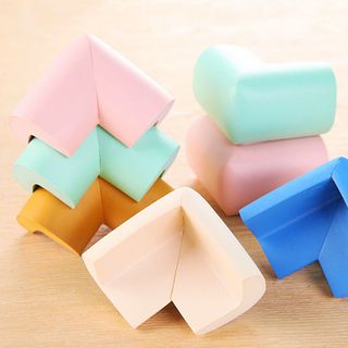 Combo 8 Miếng Bọt Biển Bọc Cạnh Bàn kem xám nâu