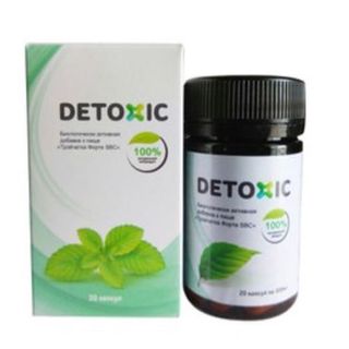 Viên diệt chống ký sinh trùng giun sán Detoxic - Sp Nga