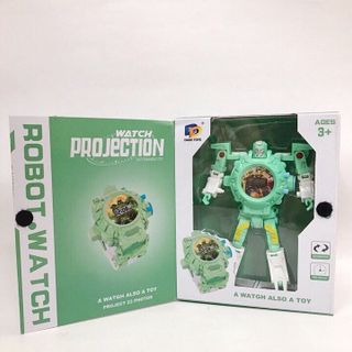 hộp đồng hồ robot lắp ráp