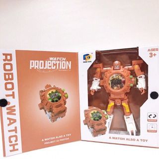 hộp đồng hồ robot lắp ráp