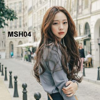 Bộ Tóc Dài Xoăn Nhẹ MHS04 Tặng trùm tóc đến ngày 31/6