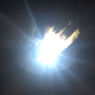 Đèn pha led xe máy H4 3 chân có rãnh 20w