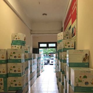 BÔ BOOM POTTY TRẮNG