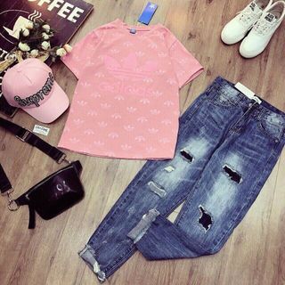Quần baggy jean