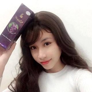 Sữa Tắm Trắng Da Huyền Cò Grape Body Bath