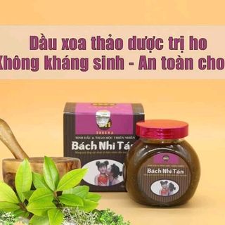 bách nhi tán dành cho trẻ