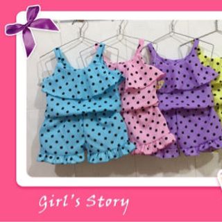 bộ dây bi bé gái 1 ri 12 bộ