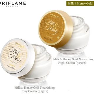 Combo bộ kem dưỡng ẩm Oriflame chiết xuất từ sữa mật ong 32542-32543 giá sỉ