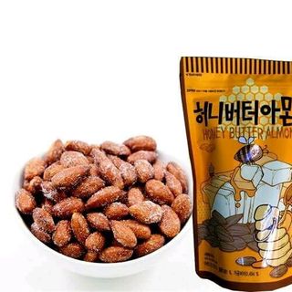 Hạt Hạnh Nhân Tẩm Bơ Mật Ong Hàn Quốc 250g