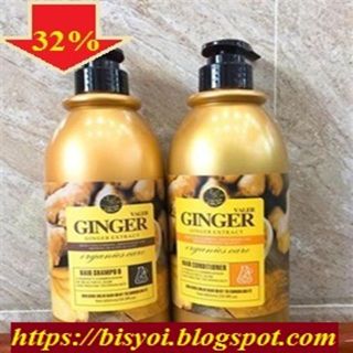 Bộ dầu gội xả Gừng Valer