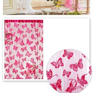 Rèm Cửa Hình Bướm sang trọng