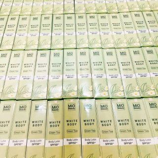 Kem Dưỡng Trắng Da Body Lotion MIO BEAUTY White Body Green Tea 200ml - Thái Lan