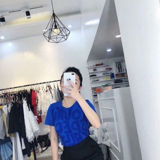 ÁO PHÔNG XANH HOTGIRL