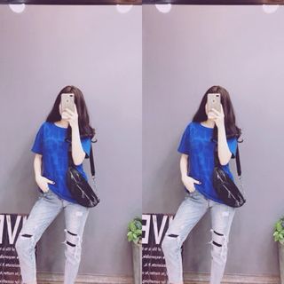 ÁO PHÔNG XANH HOTGIRL