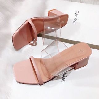 dép got vuông quai trong sang trọng